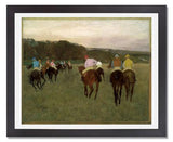 MFA Prints archival replica print of Edgar Degas, Racehorses at Longchamp from the Museum of Fine Arts, Boston collection.