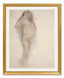 MFA Prints archival replica print of Auguste (René) Rodin, Standing Nude from the Museum of Fine Arts, Boston collection.