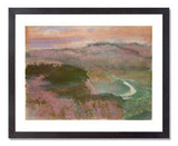 MFA Prints archival replica print of Edgar Degas, Landscape from the Museum of Fine Arts, Boston collection.