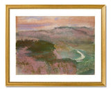 MFA Prints archival replica print of Edgar Degas, Landscape from the Museum of Fine Arts, Boston collection.
