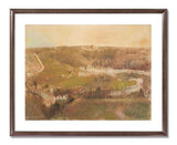 MFA Prints archival replica print of Edgar Degas, Landscape from the Museum of Fine Arts, Boston collection.