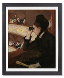 MFA Prints archival replica print of Mary Stevenson Cassatt, In the Loge from the Museum of Fine Arts, Boston collection.