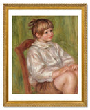 MFA Prints archival replica print of Pierre-Auguste Renoir, Coco (Claude Renoir) from the Museum of Fine Arts, Boston collection.