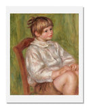 MFA Prints archival replica print of Pierre-Auguste Renoir, Coco (Claude Renoir) from the Museum of Fine Arts, Boston collection.