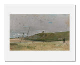 MFA Prints archival replica print of Edgar Degas, Cliffs on the Edge of the Sea from the Museum of Fine Arts, Boston collection.