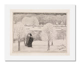 MFA Prints archival replica print of Richard Nicolaus Roland Holst, Snowy Landscape from the Museum of Fine Arts, Boston collection.