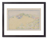 MFA Prints archival replica print of Ferdinand Hart Nibbrig, Duinvlindertjes (Dune Butterflies) from the Museum of Fine Arts, Boston collection.