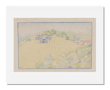 MFA Prints archival replica print of Ferdinand Hart Nibbrig, Duinvlindertjes (Dune Butterflies) from the Museum of Fine Arts, Boston collection.