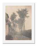 MFA Prints archival replica print of Eugène Cuvelier, Lane in Fog, Arras from the Museum of Fine Arts, Boston collection.