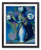 MFA Prints archival replica print of Charles Sheeler, Three White Tulips from the Museum of Fine Arts, Boston collection.
