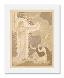 MFA Prints archival replica print of Hendricus Jansen, Illustration for Dat Liedekin van "Here Halewine" (The Ballad of Lord Halewine) from the Museum of Fine Arts, Boston collection.