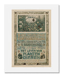 MFA Prints archival replica print of Theodorus van Hoytema, Biologische Tentoonstelling, 1910 from the Museum of Fine Arts, Boston collection.
