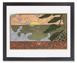 MFA Prints archival replica print of Sunset over the Ocean from the Museum of Fine Arts, Boston collection.