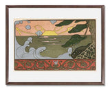 MFA Prints archival replica print of Sunset over the Ocean from the Museum of Fine Arts, Boston collection.