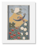 MFA Prints archival replica print of Mount Fuji, Hawk, and Eggplant from the Museum of Fine Arts, Boston collection.