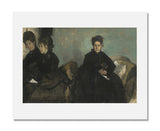 MFA Prints archival replica print of Edgar Degas, Duchessa di Montejasi with Her Daughters, Elena and Camilla from the Museum of Fine Arts, Boston collection.