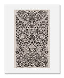MFA Prints archival replica print of Gerrit Willem Dijsselhof, Design for Ornamental Wallpaper with Fava Bean Motif from the Museum of Fine Arts, Boston collection.