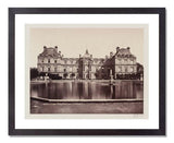 MFA Prints archival replica print of Édouard Denis Baldus, Palais du Luxembourg from the Museum of Fine Arts, Boston collection.