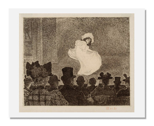 MFA Prints archival replica print of Theodore van Rysselberghe, Café-concert from the Museum of Fine Arts, Boston collection.