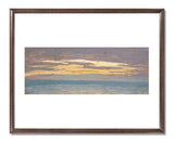 MFA Prints archival replica print of Claude Monet, View of the Sea at Sunset from the Museum of Fine Arts, Boston collection.