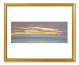 MFA Prints archival replica print of Claude Monet, View of the Sea at Sunset from the Museum of Fine Arts, Boston collection.