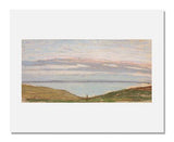 MFA Prints archival replica print of Claude Monet, Broad Landscape from the Museum of Fine Arts, Boston collection.
