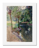 MFA Prints archival replica print of John Singer Sargent, The Shadowed Stream from the Museum of Fine Arts, Boston collection.