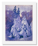 MFA Prints archival replica print of George Hawley Hallowell, Snow Drapery from the Museum of Fine Arts, Boston collection.