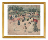 Maurice Brazil Prendergast, Carnival, Franklin Park, Boston
