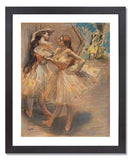 MFA Prints archival replica print of Edgar Degas, Two Dancers in the Wings from the Museum of Fine Arts, Boston collection.