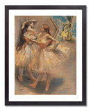 MFA Prints archival replica print of Edgar Degas, Two Dancers in the Wings from the Museum of Fine Arts, Boston collection.