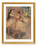 MFA Prints archival replica print of Edgar Degas, Two Dancers in the Wings from the Museum of Fine Arts, Boston collection.