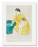 MFA Prints archival replica print of Mary Stevenson Cassatt, The Bath from the Museum of Fine Arts, Boston collection.