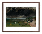 MFA Prints archival replica print of Unidentified artist, Running Before the Storm from the Museum of Fine Arts, Boston collection.