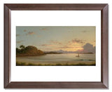 MFA Prints archival replica print of Martin Johnson Heade, Dawn from the Museum of Fine Arts, Boston collection.