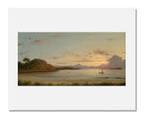 MFA Prints archival replica print of Martin Johnson Heade, Dawn from the Museum of Fine Arts, Boston collection.