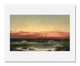MFA Prints archival replica print of Martin Johnson Heade, Off Shore: After the Storm from the Museum of Fine Arts, Boston collection.