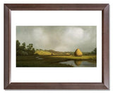MFA Prints archival replica print of Martin Johnson Heade, Salt Marshes, Newburyport, Massachusetts from the Museum of Fine Arts, Boston collection.