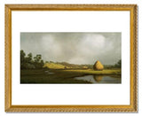 MFA Prints archival replica print of Martin Johnson Heade, Salt Marshes, Newburyport, Massachusetts from the Museum of Fine Arts, Boston collection.
