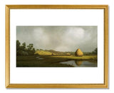 MFA Prints archival replica print of Martin Johnson Heade, Salt Marshes, Newburyport, Massachusetts from the Museum of Fine Arts, Boston collection.