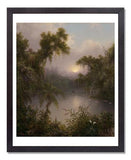 MFA Prints archival replica print of Martin Johnson Heade, South American River from the Museum of Fine Arts, Boston collection.