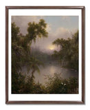 MFA Prints archival replica print of Martin Johnson Heade, South American River from the Museum of Fine Arts, Boston collection.