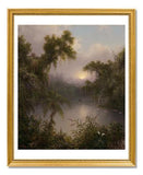 MFA Prints archival replica print of Martin Johnson Heade, South American River from the Museum of Fine Arts, Boston collection.