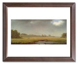 MFA Prints archival replica print of Martin Johnson Heade, Cloudy Day, Rhode Island from the Museum of Fine Arts, Boston collection.