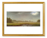 MFA Prints archival replica print of Martin Johnson Heade, Cloudy Day, Rhode Island from the Museum of Fine Arts, Boston collection.