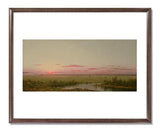 MFA Prints archival replica print of Martin Johnson Heade, Sunset on Long Beach from the Museum of Fine Arts, Boston collection.