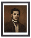 MFA Prints archival replica print of Edgar Degas, Portrait of a Man from the Museum of Fine Arts, Boston collection.