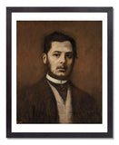 MFA Prints archival replica print of Edgar Degas, Portrait of a Man from the Museum of Fine Arts, Boston collection.