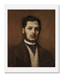 MFA Prints archival replica print of Edgar Degas, Portrait of a Man from the Museum of Fine Arts, Boston collection.