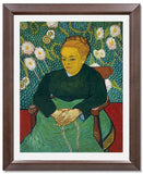 MFA Prints archival replica print of Vincent van Gogh, Lullaby: Madame Augustine Roulin Rocking a Cradle from the Museum of Fine Arts, Boston collection.